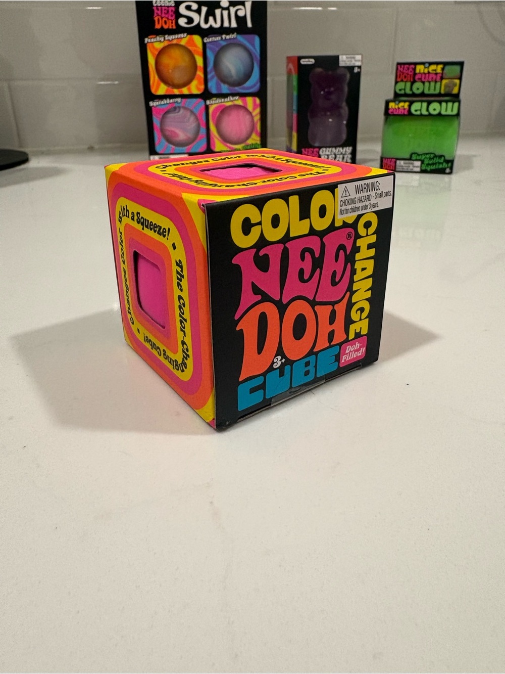 Color Change NeeDoh Cube
